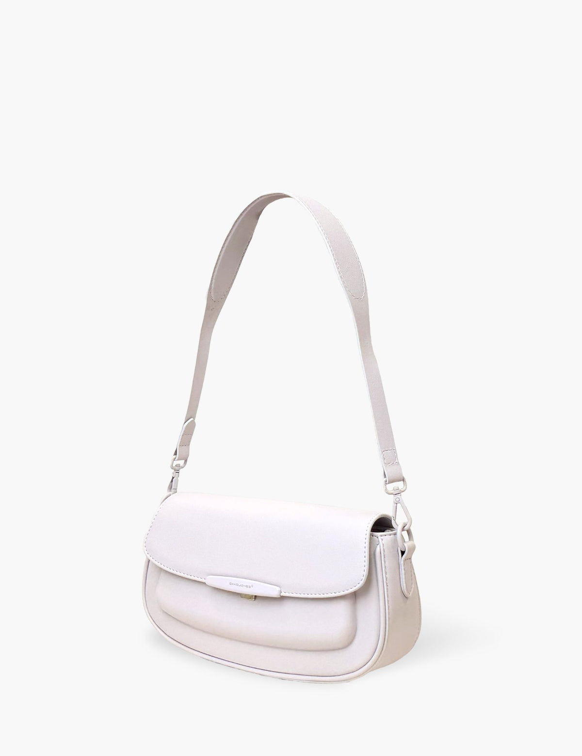 Sac porté épaule Perline, Snow Lilac, Côté
