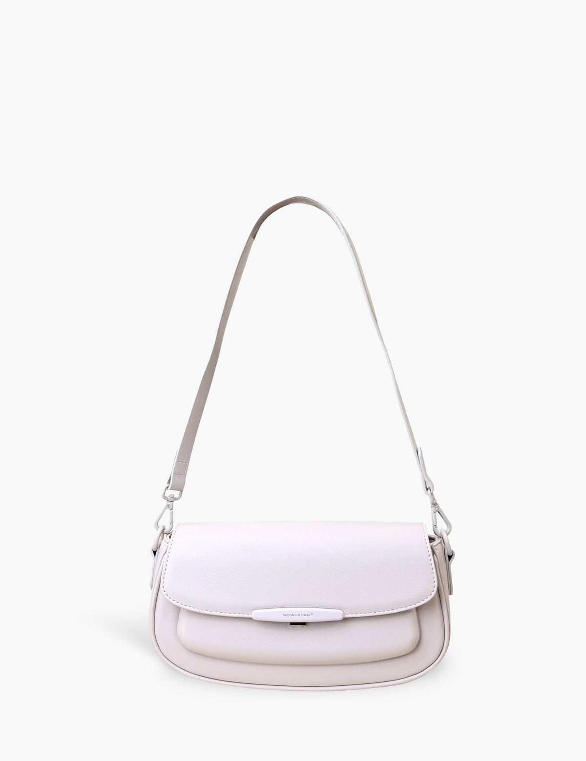 Sac porté épaule Perline, Snow Lilac, Face