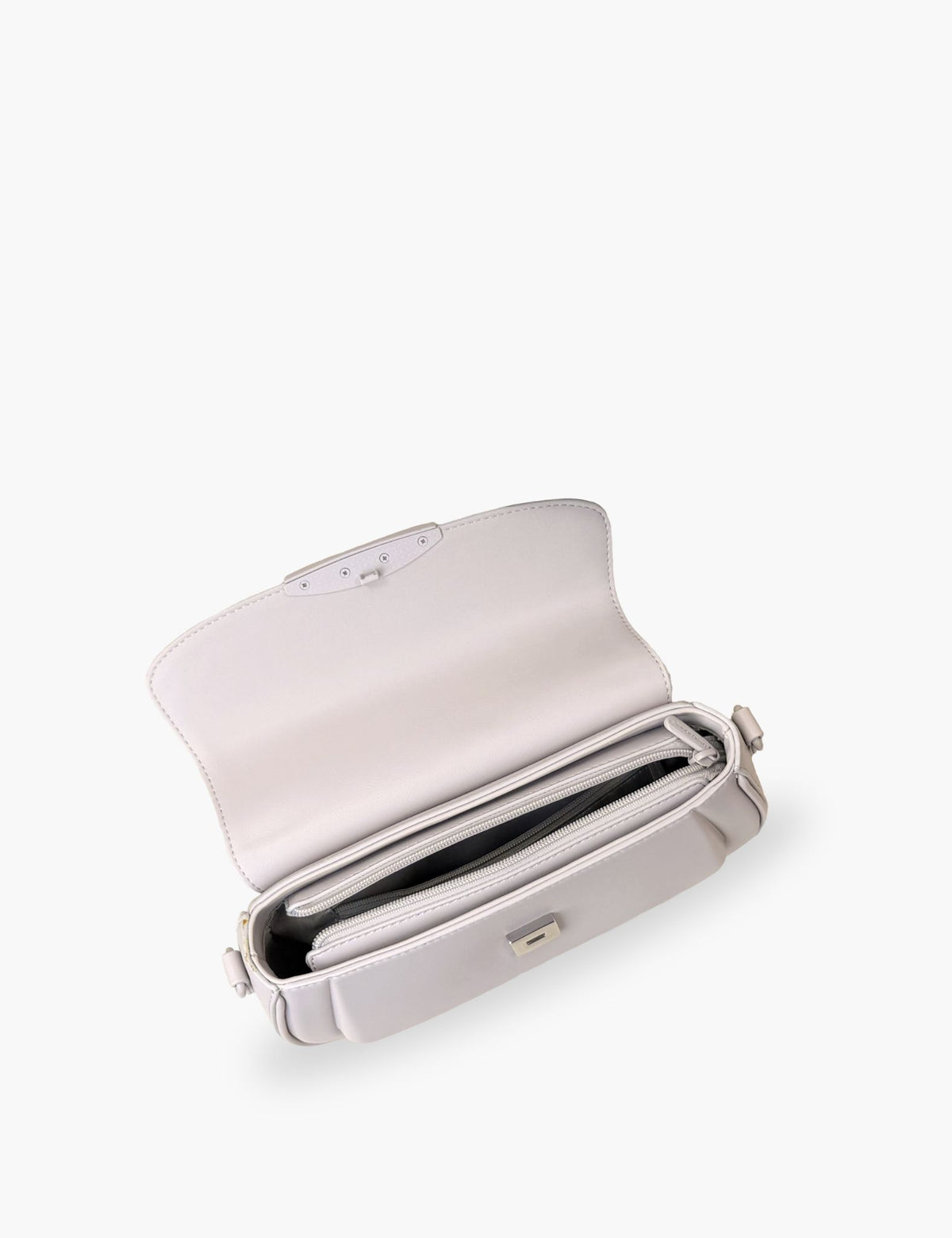 Sac porté épaule Perline, Snow Lilac, Intérieure