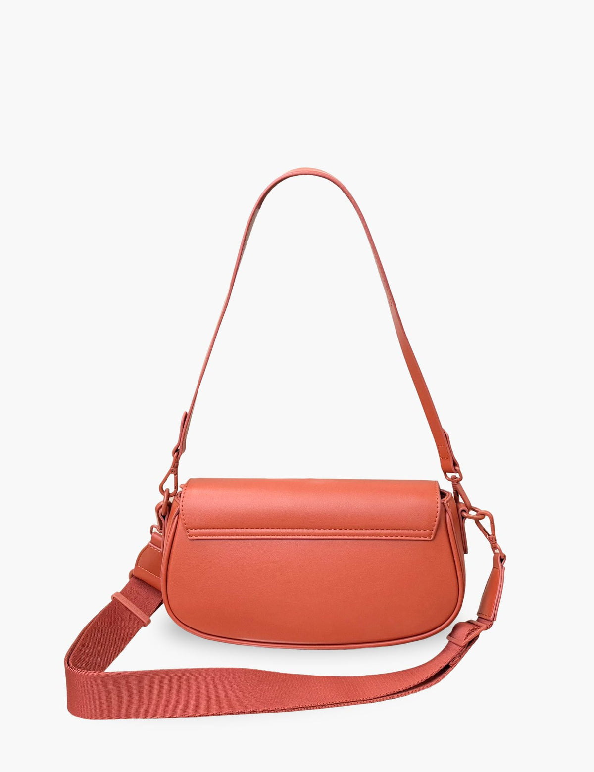 Sac porté épaule Perline, Terracotta dos 2