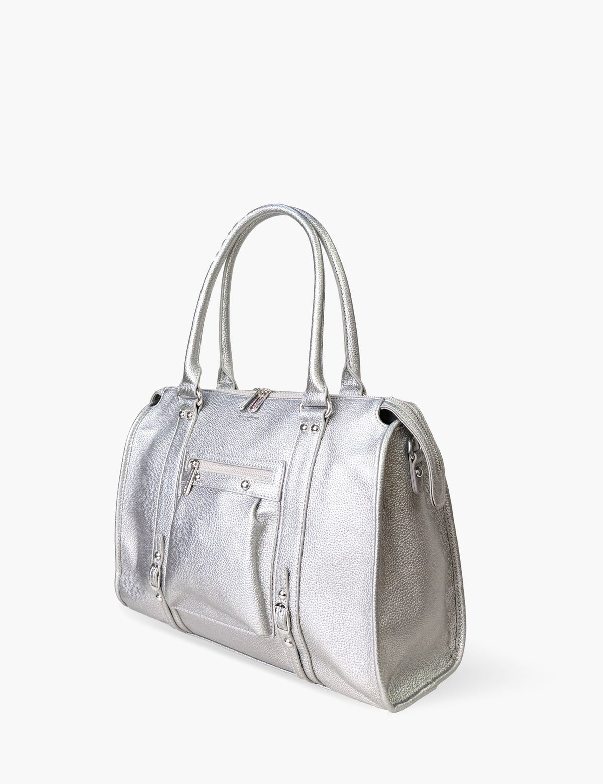 Sac à main Phanelie — Millennium Silver, Côté