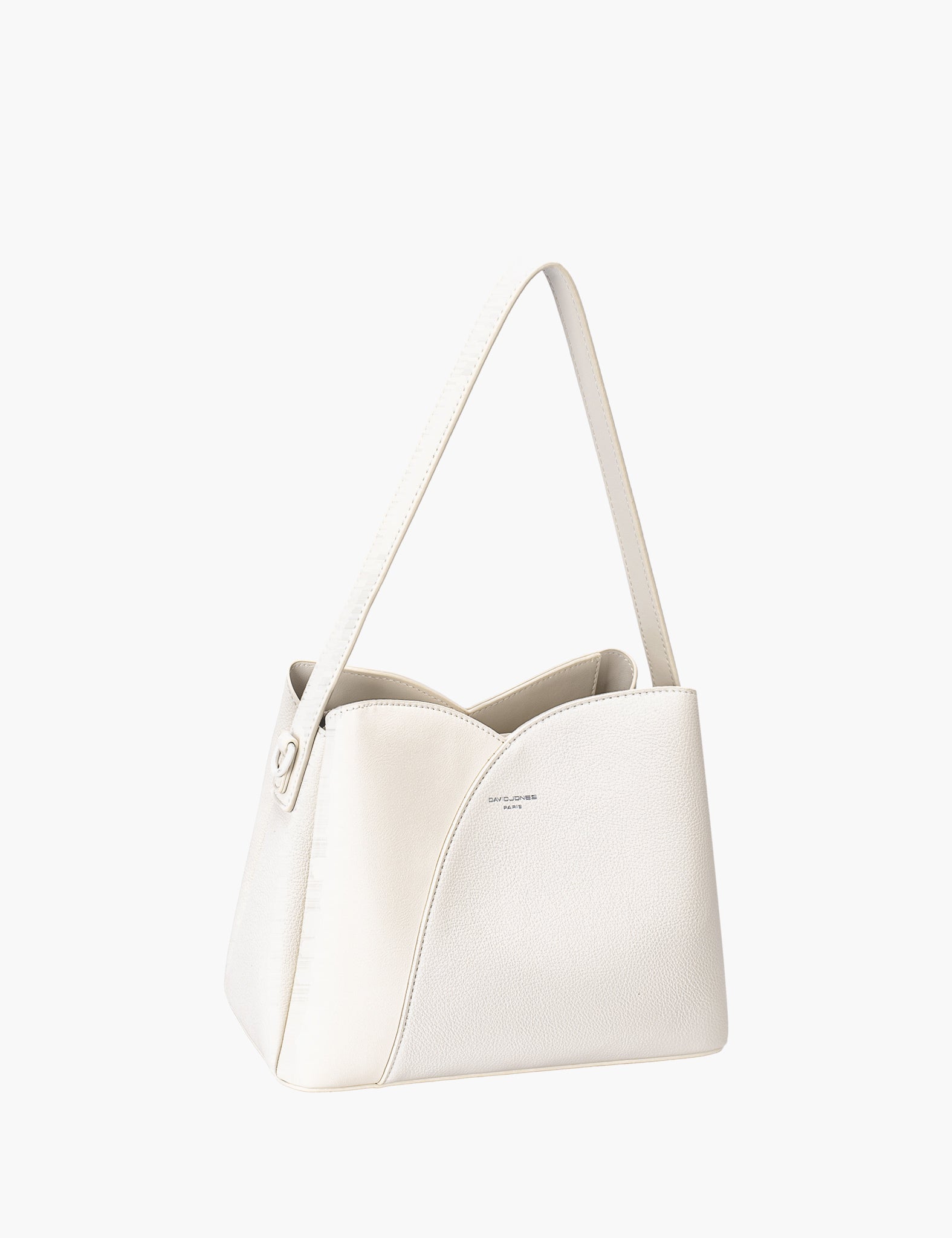 Sac porté épaule Poppy — Coconut Cream