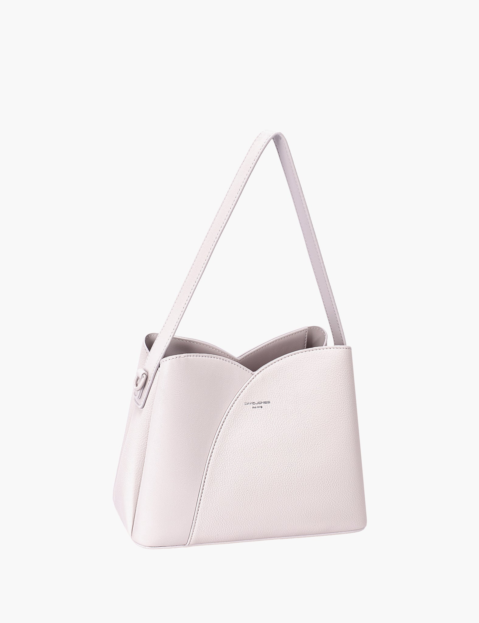 Sac porté épaule Poppy — Snow Lilac