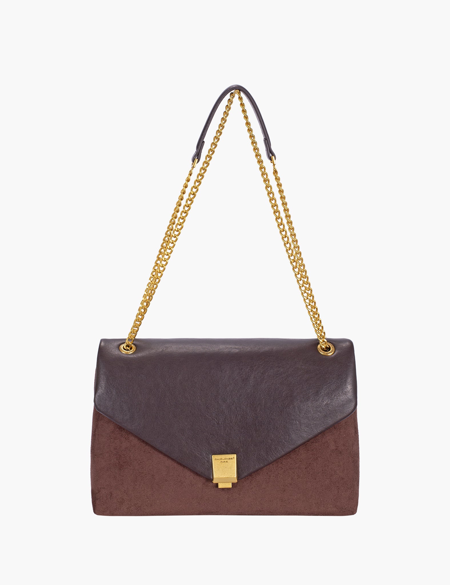 Sac porté épaule Selisa — Wenge Wood