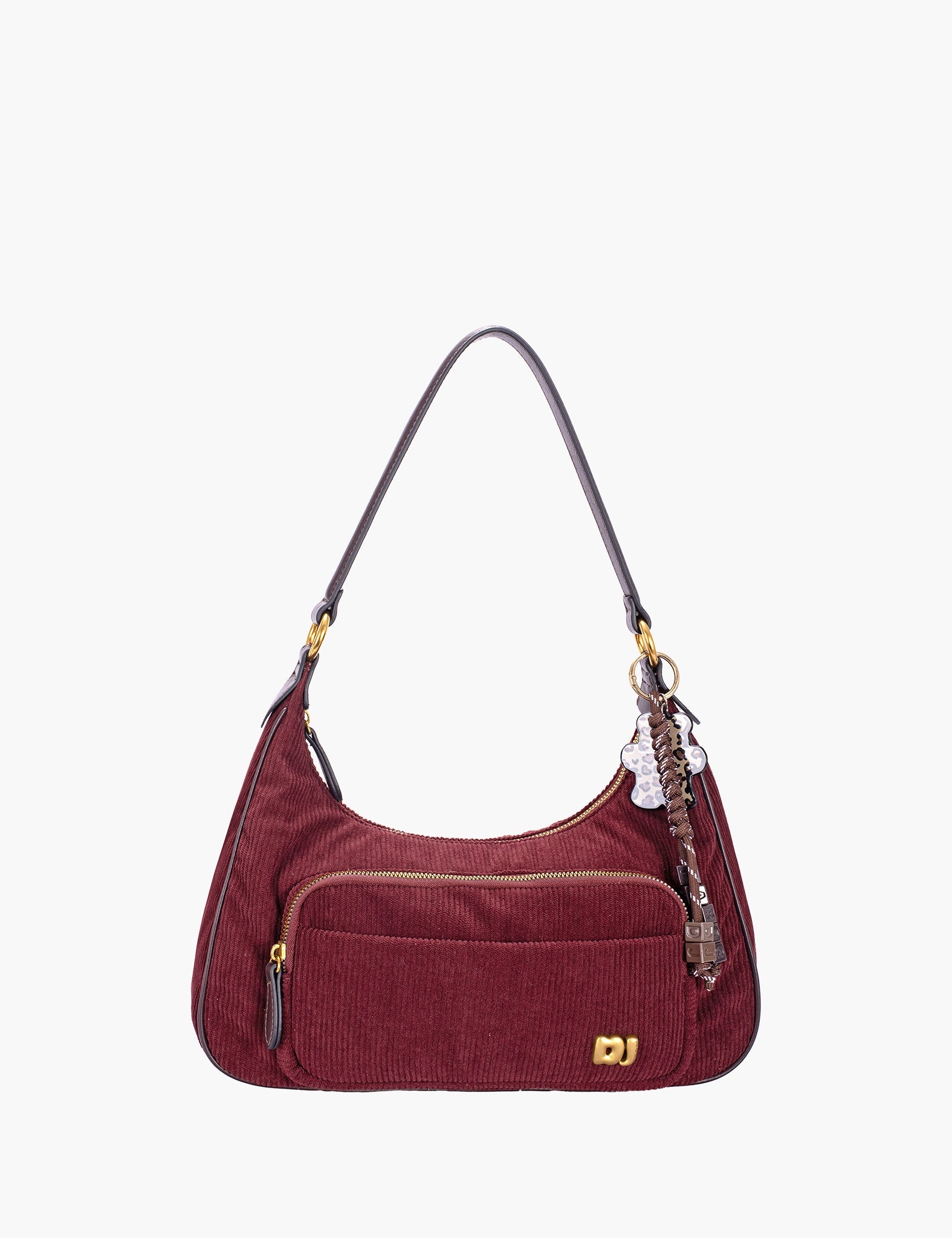 Sac porté épaule Solaring — Dark Bordeaux
