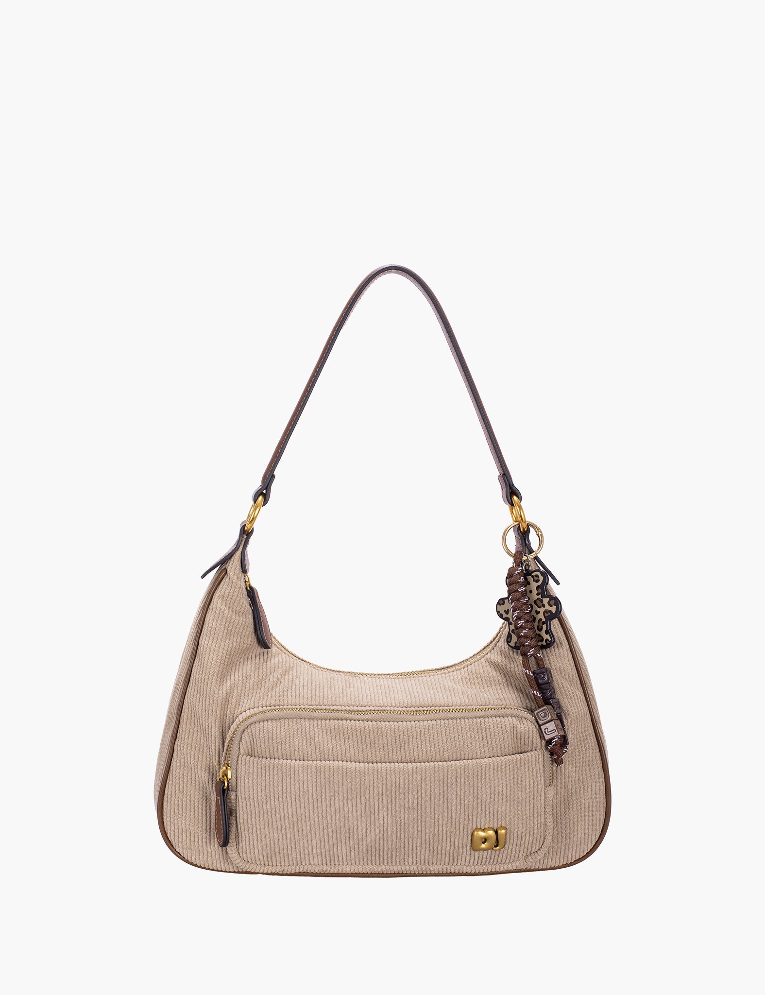 Sac porté épaule Solaring — Warm Taupe