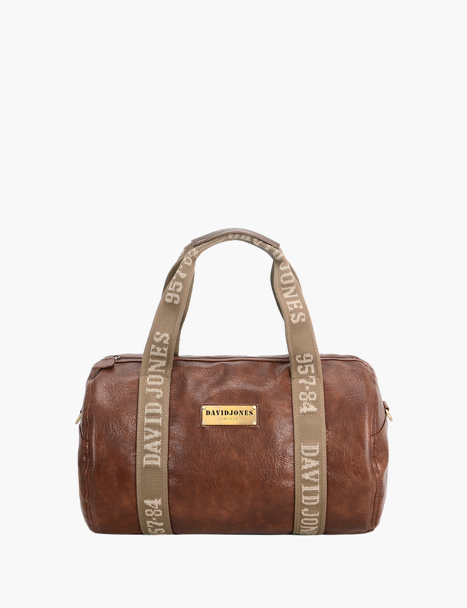 Sac week-end D.Jones — Brown, vue trois-quarts