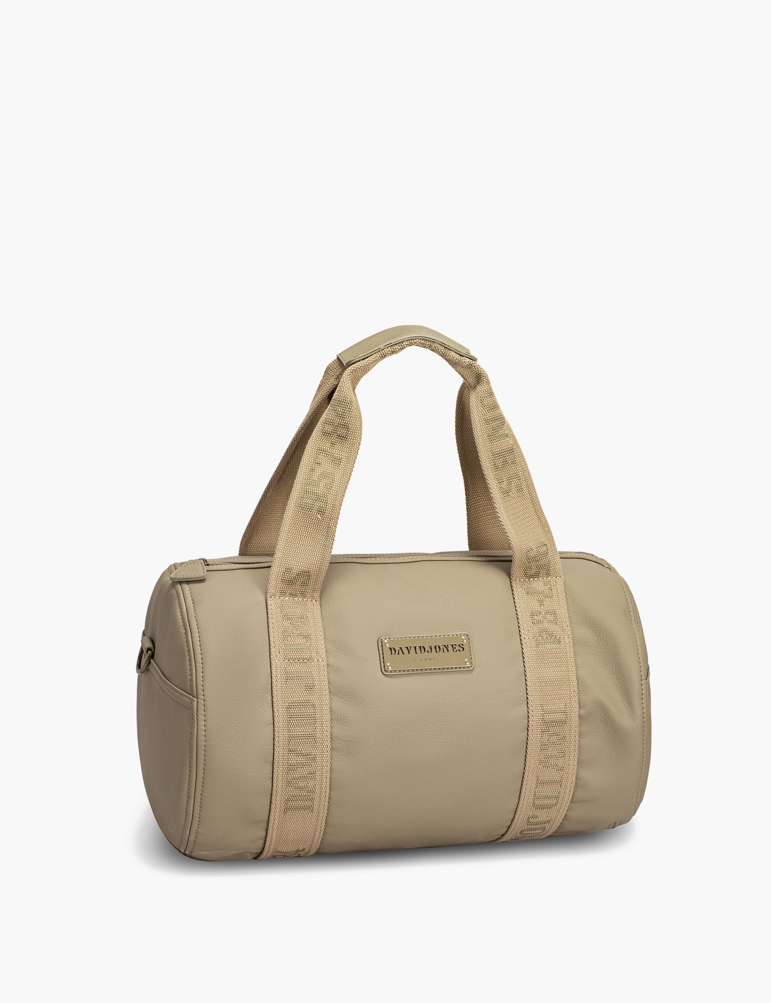 Sac week-end D.Jones — Khaki, vue trois-quarts