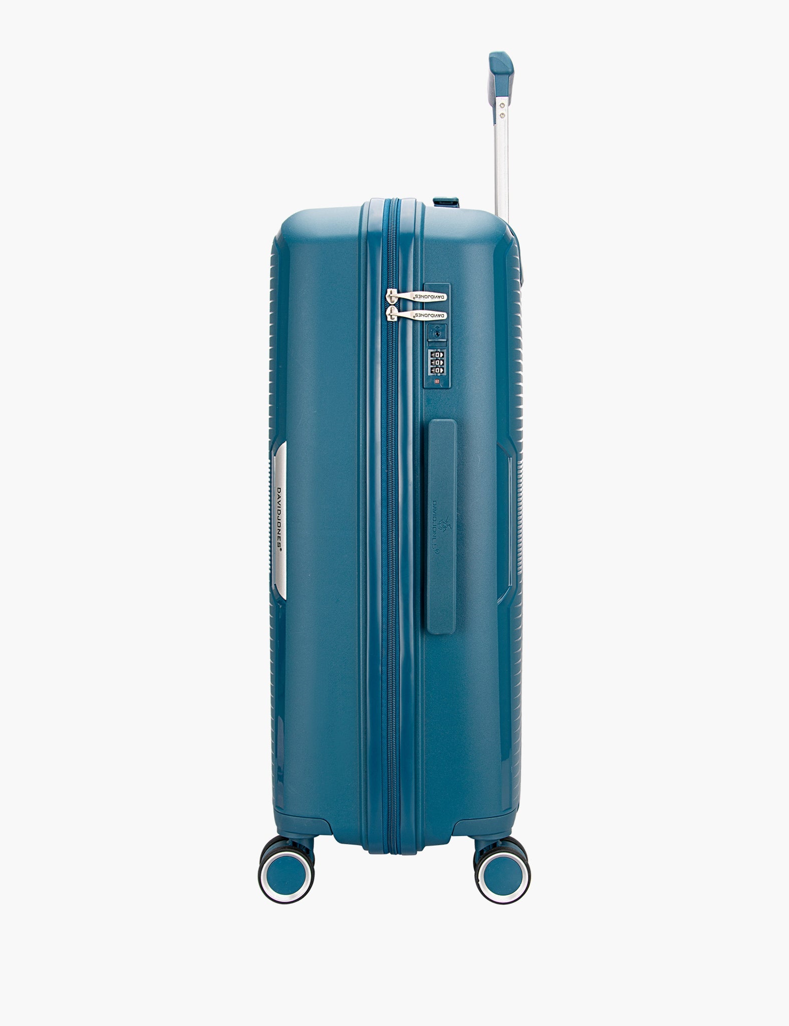 Valise Kira — Blue, vue de profil