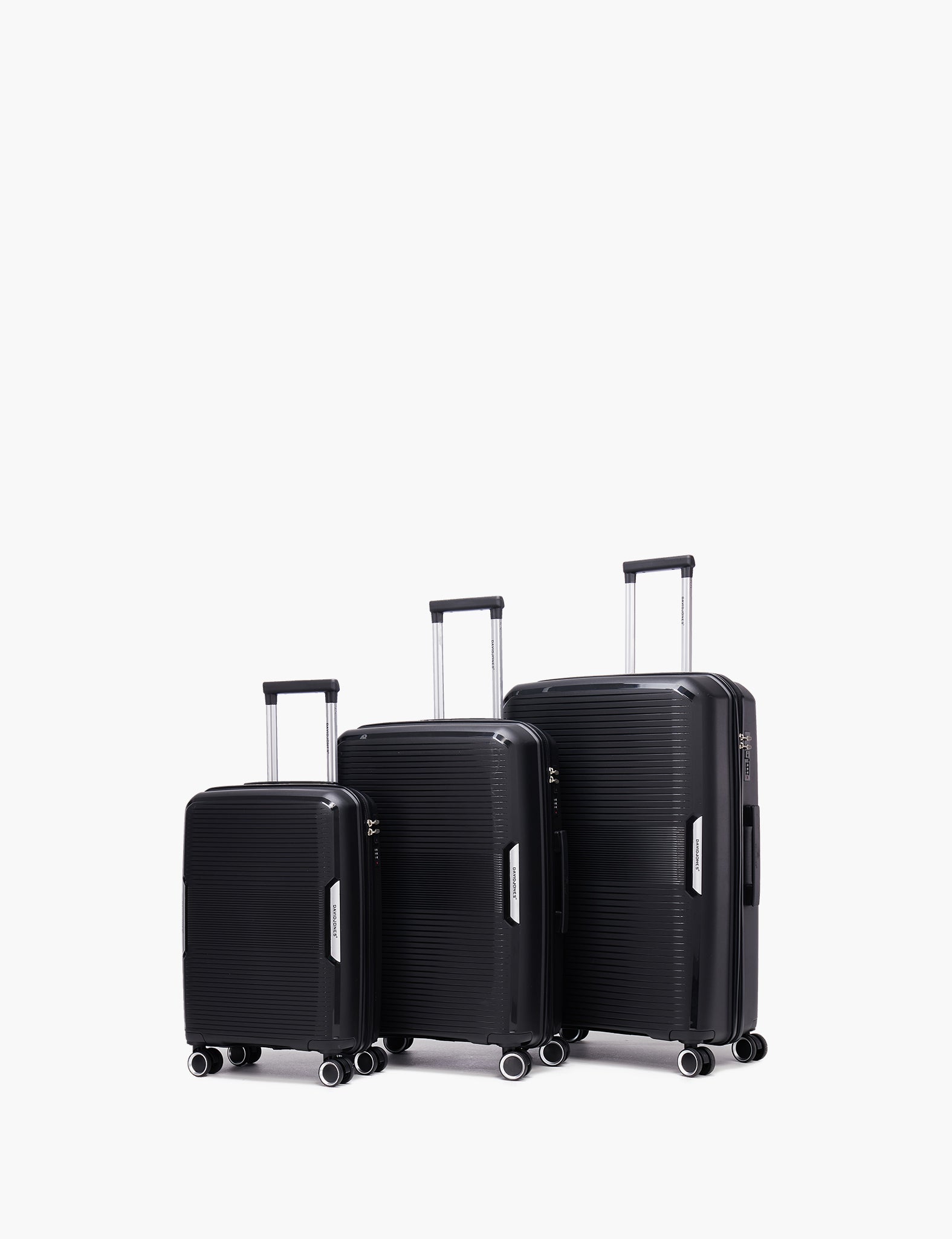 Valise Kira — Black, le set complet