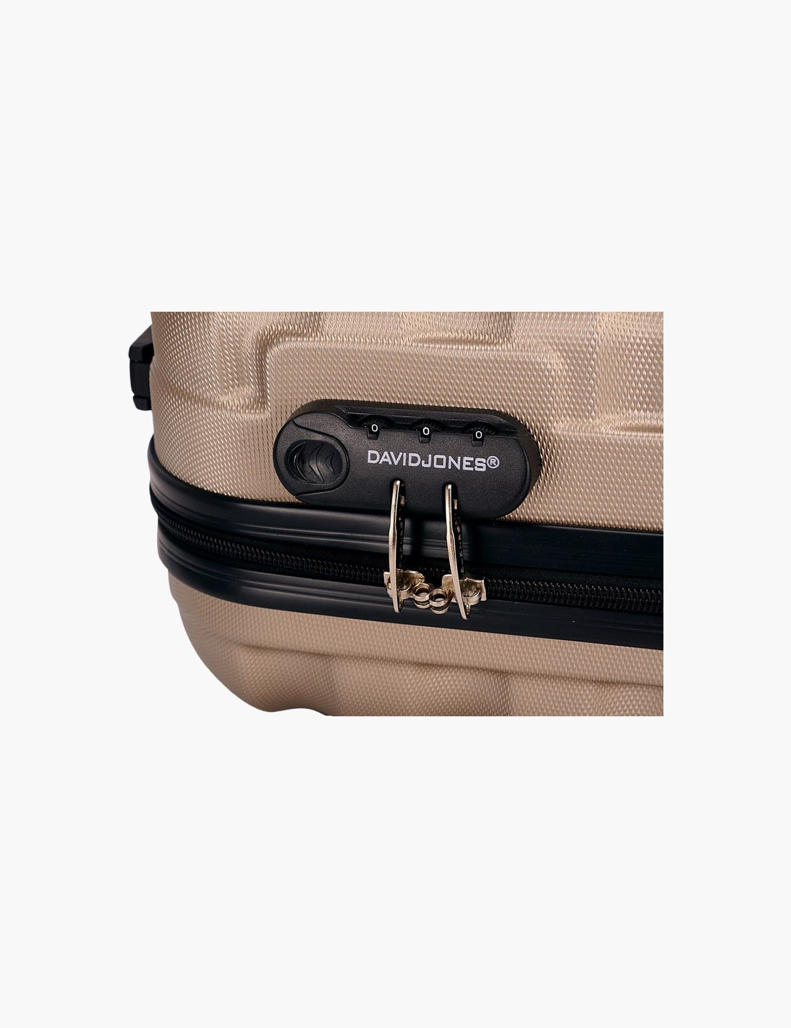 Valise Rio — Gold, détail