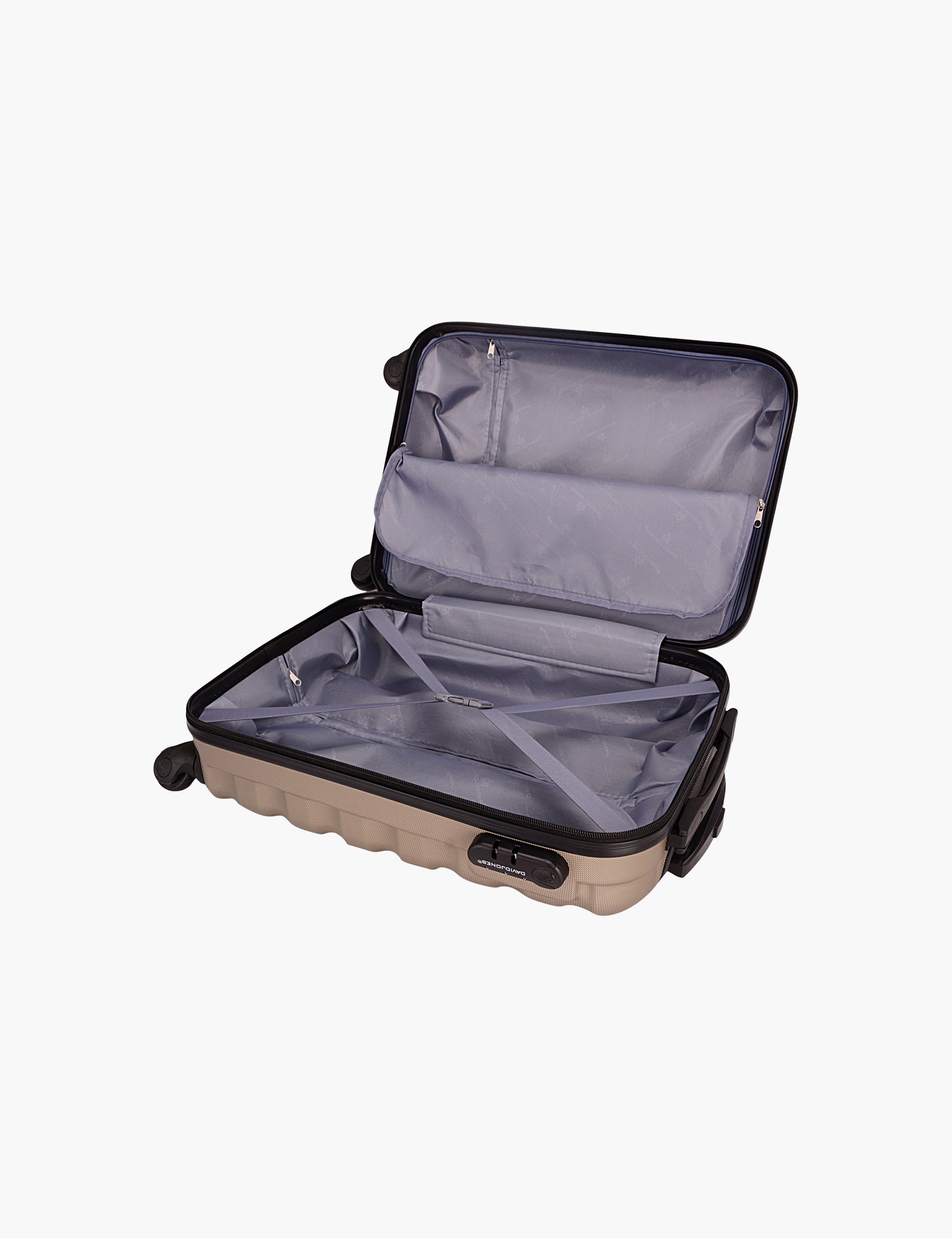 Valise Rio — Gold, intérieur