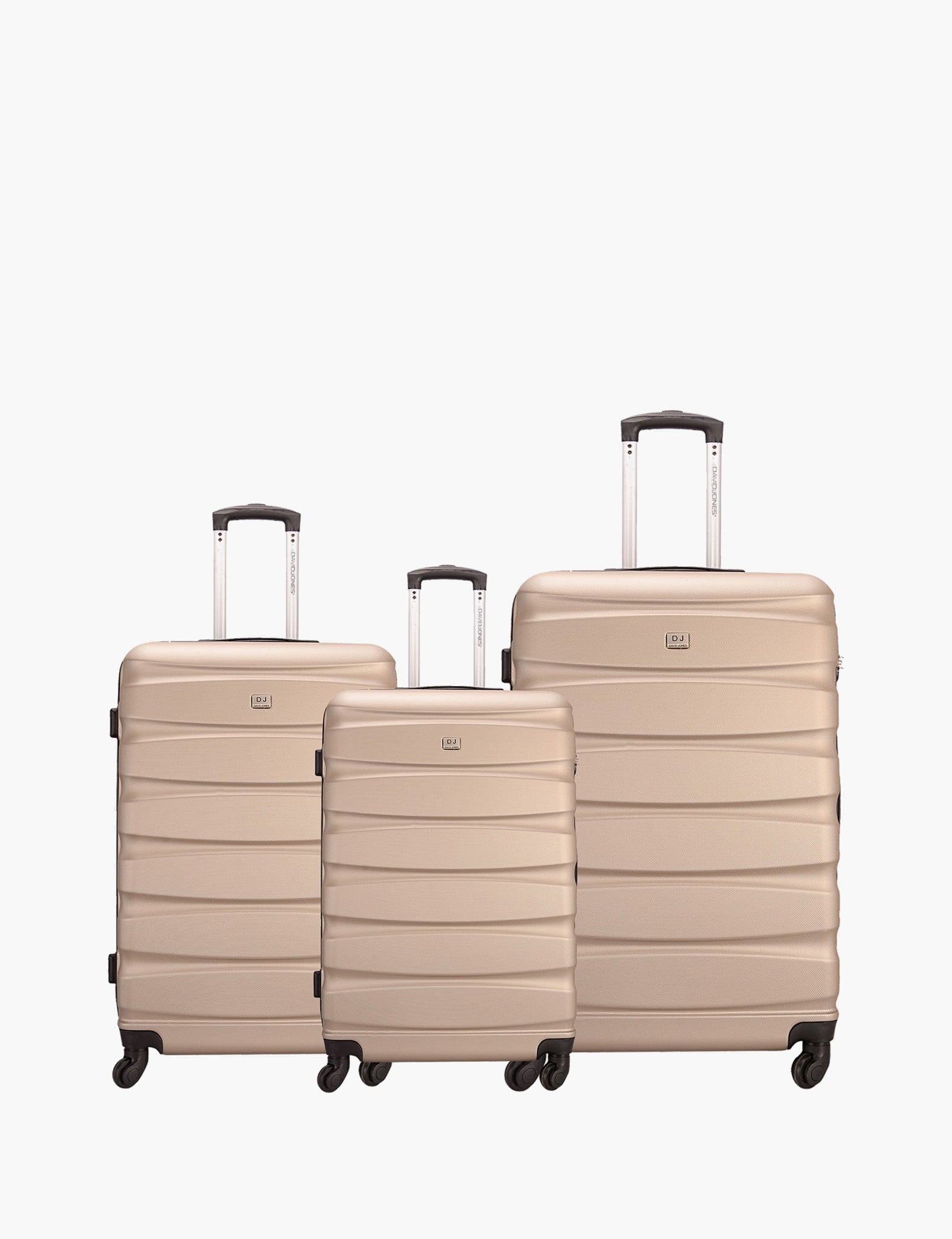 Valise Rio — Gold, le set complet